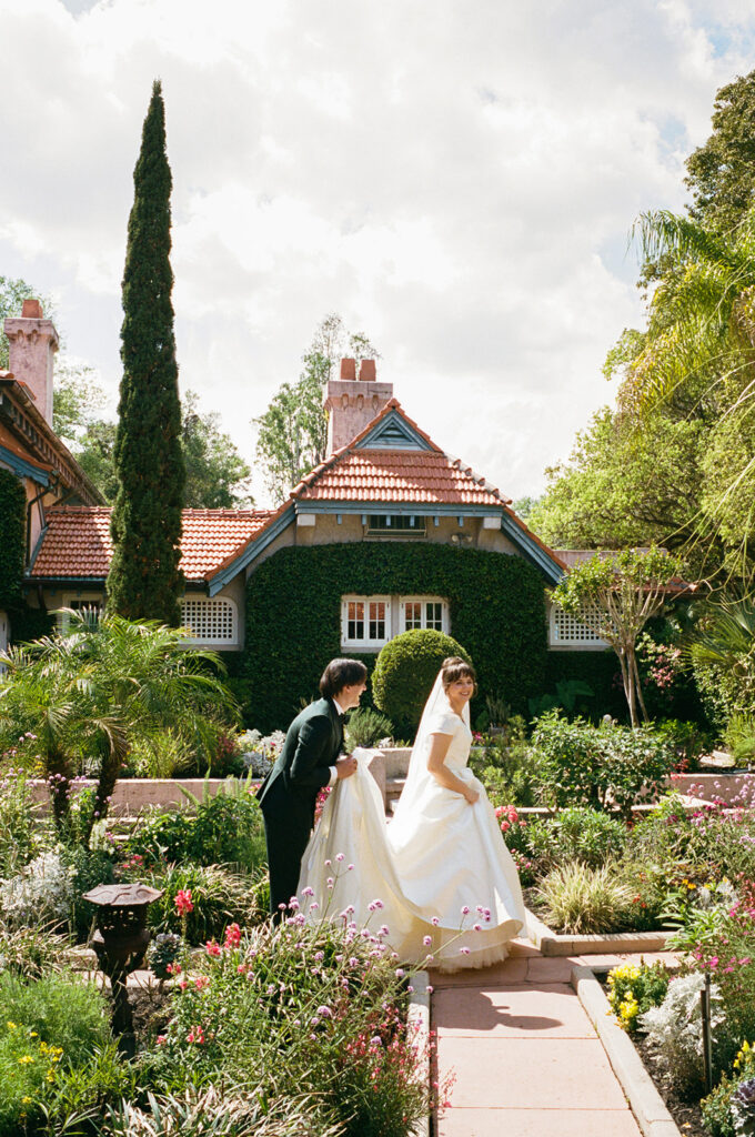 film photos at the Sydonie Mansion