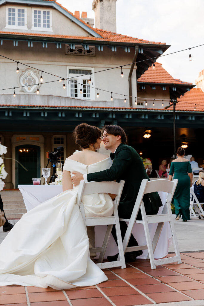 romantic wedding at Sydonie Mansion