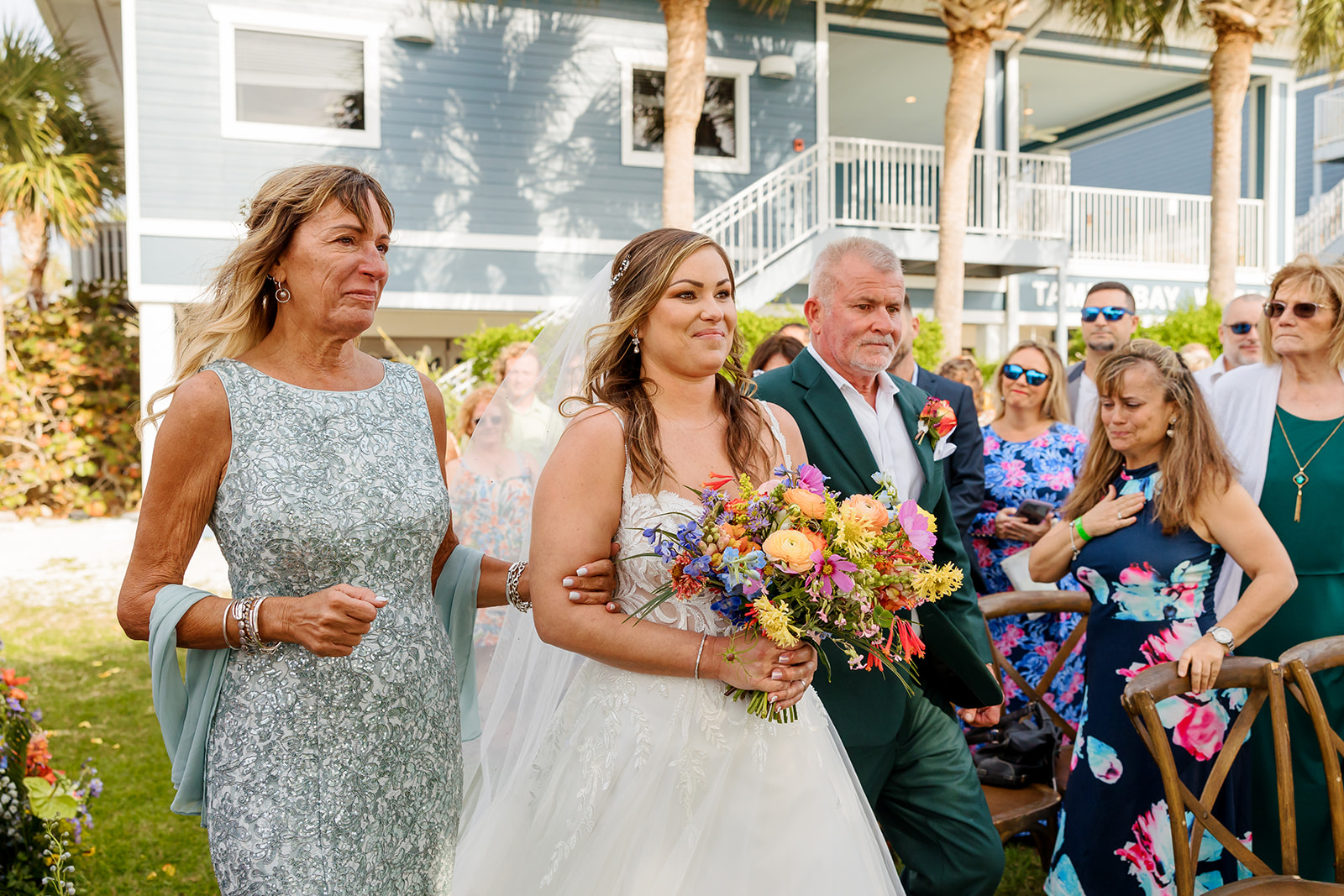 coastal florida wedding ceremony
